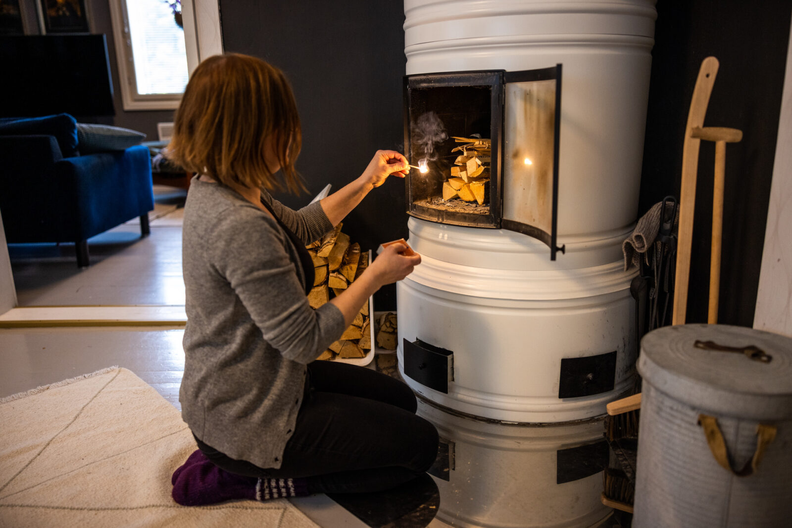 Sytytä tuli päältä säästääksesi rahaa ja savua